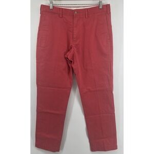 Polo Ralph Lauren Slim Fit Chino Pants Red Tag 34/30 Measure 35/30 Light Fading